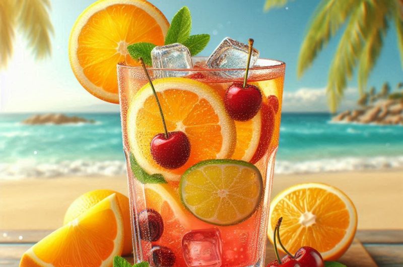 Fresh Fruit Punch Soda