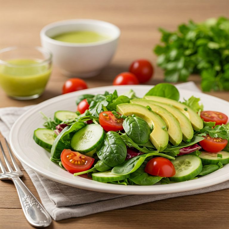 Mixed green salad