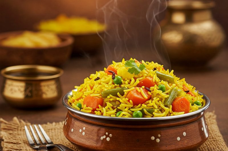 Veg Pulao Recipe: How to make vegetable pulao