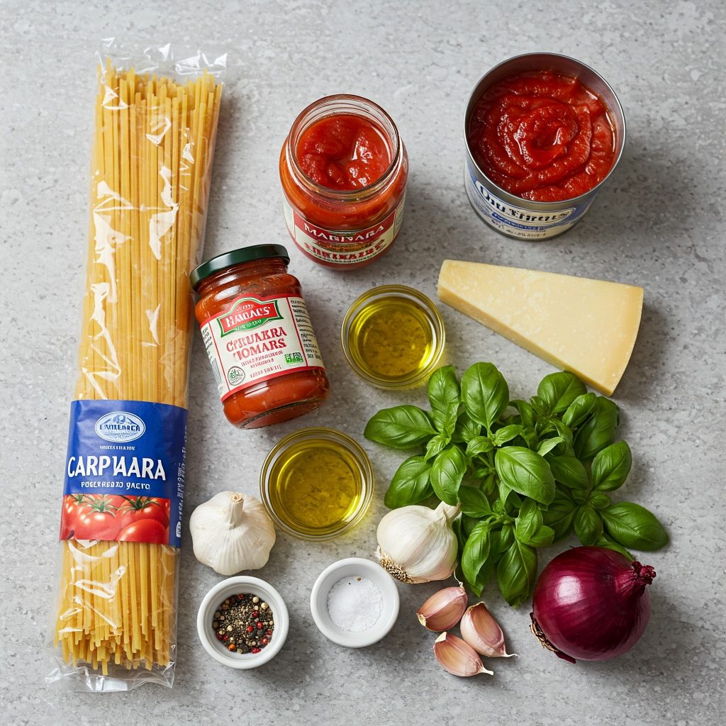 ingredients for pasta tastfry.in