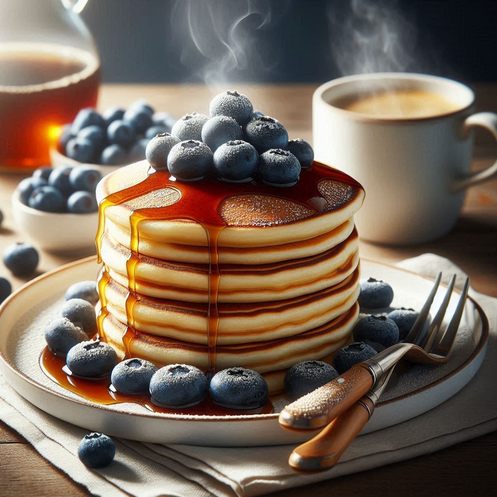 blueberry pancake tastyfry.in