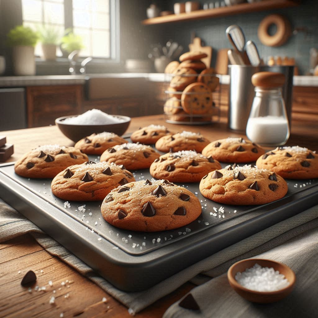 chocolate cookies in baking sheet tastyfry.in