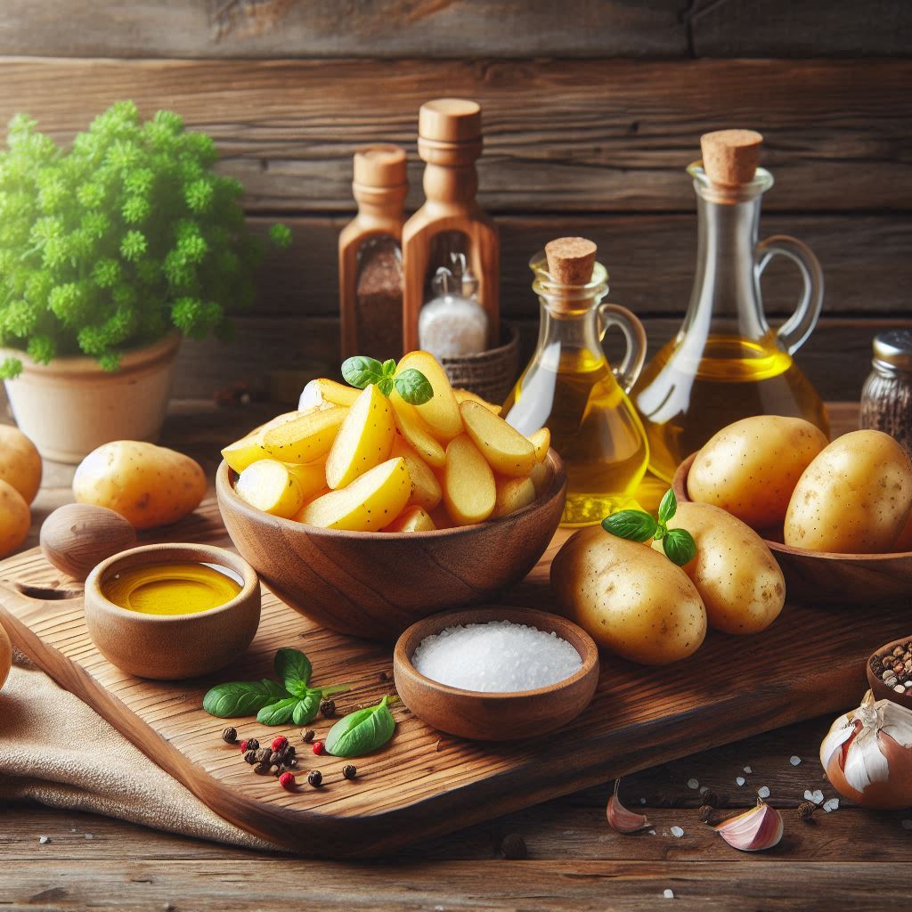 ingredients for French fries tastyfry.in