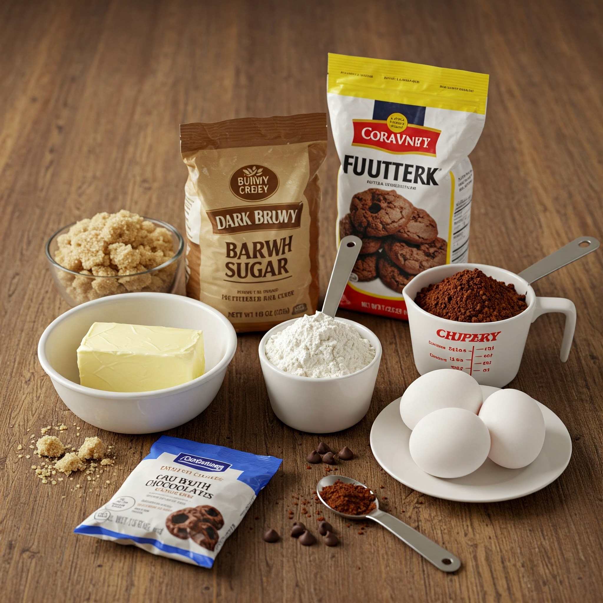 ingredients of chocolate cookies tastyfry.in