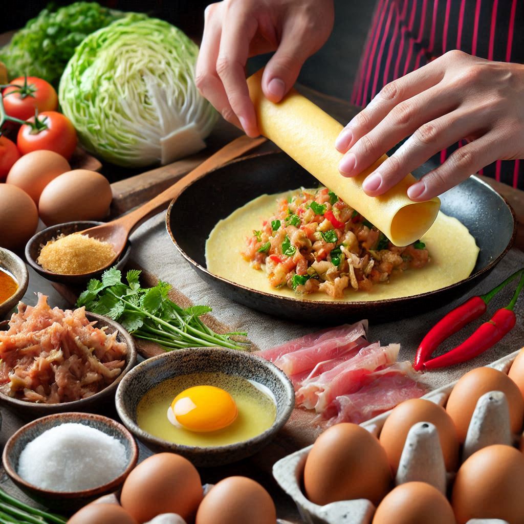 best homemade egg roll recipe tastyfry.in
