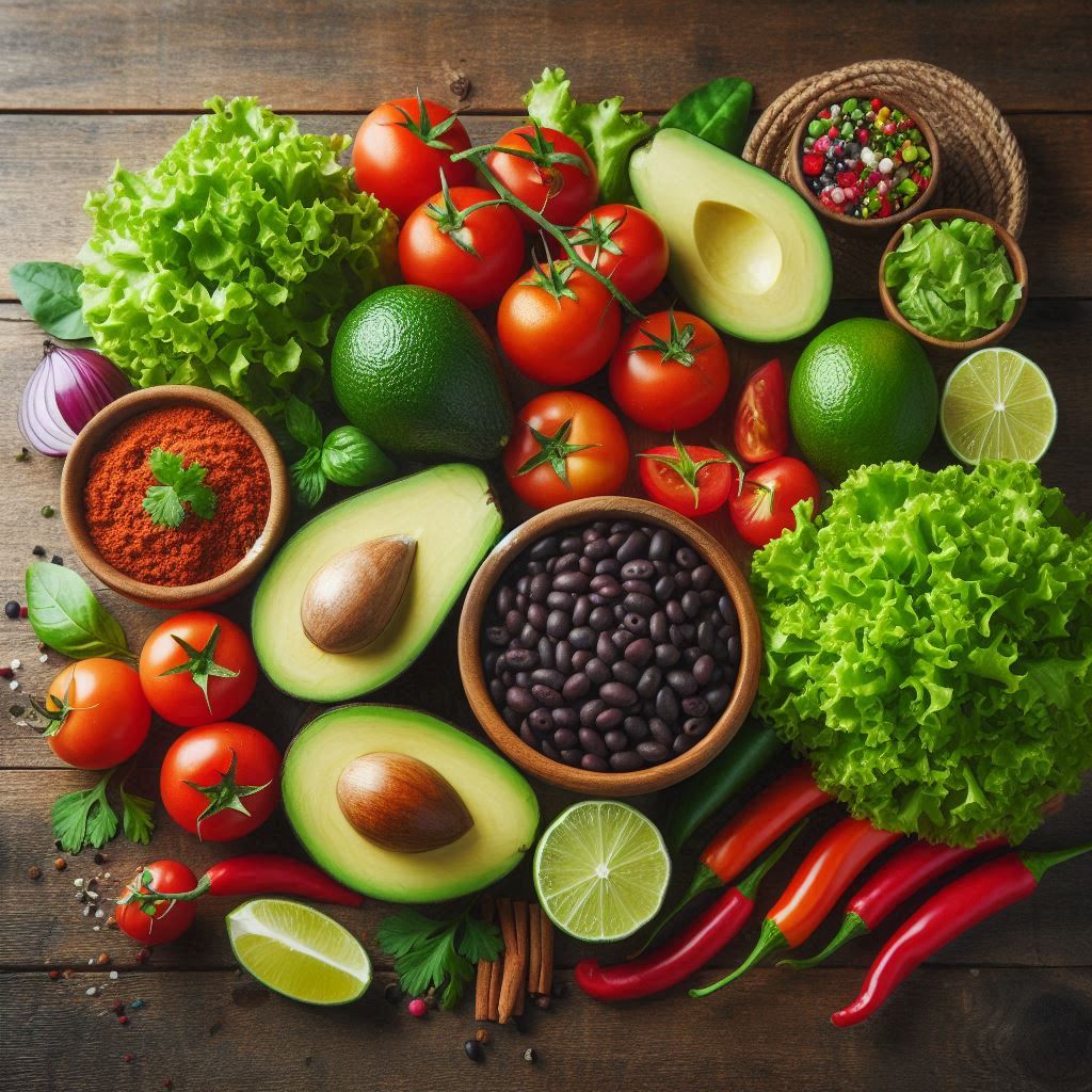 vegetaian tacos ingredients tastyfry.in