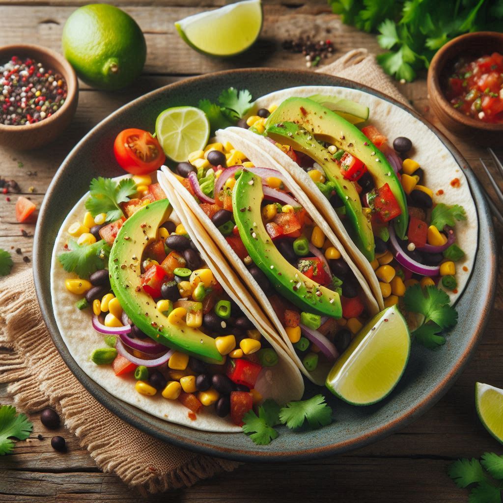 Vegetarian Tacos tastyfty.in
