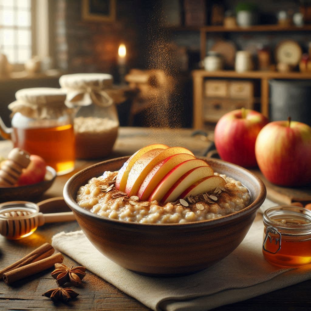 Apple Spice Oatmeal