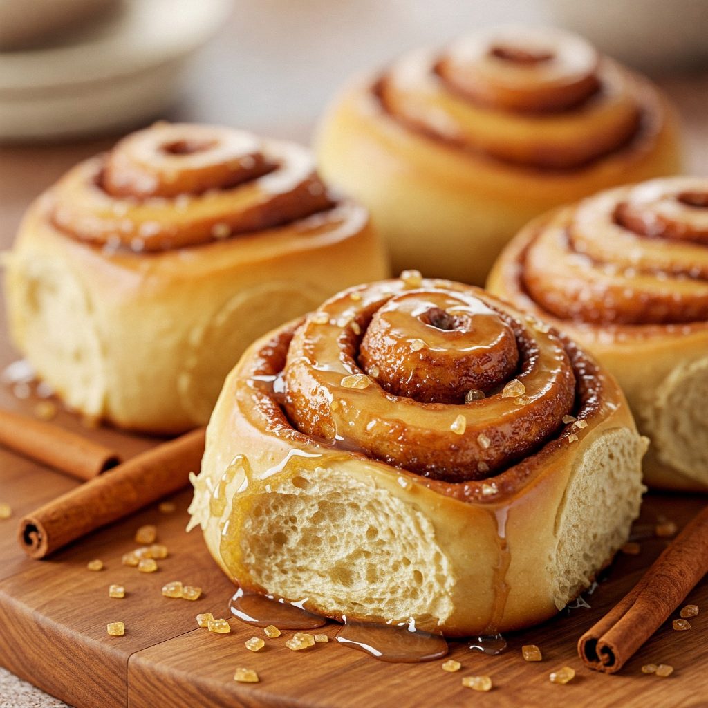 Delicious Cinnamon rolls recipe tastyfry.in