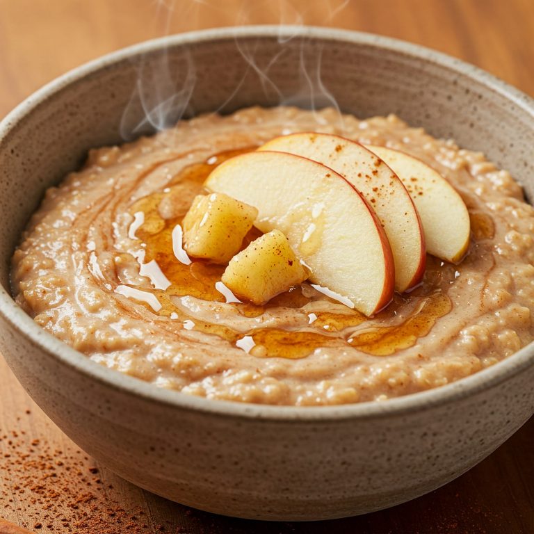 apple spice oatmeal