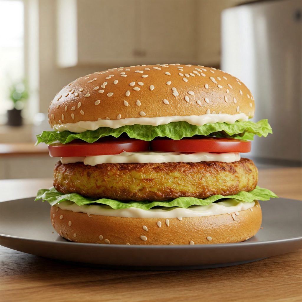 Potato Grill Burger Recipe Tastyfry.in