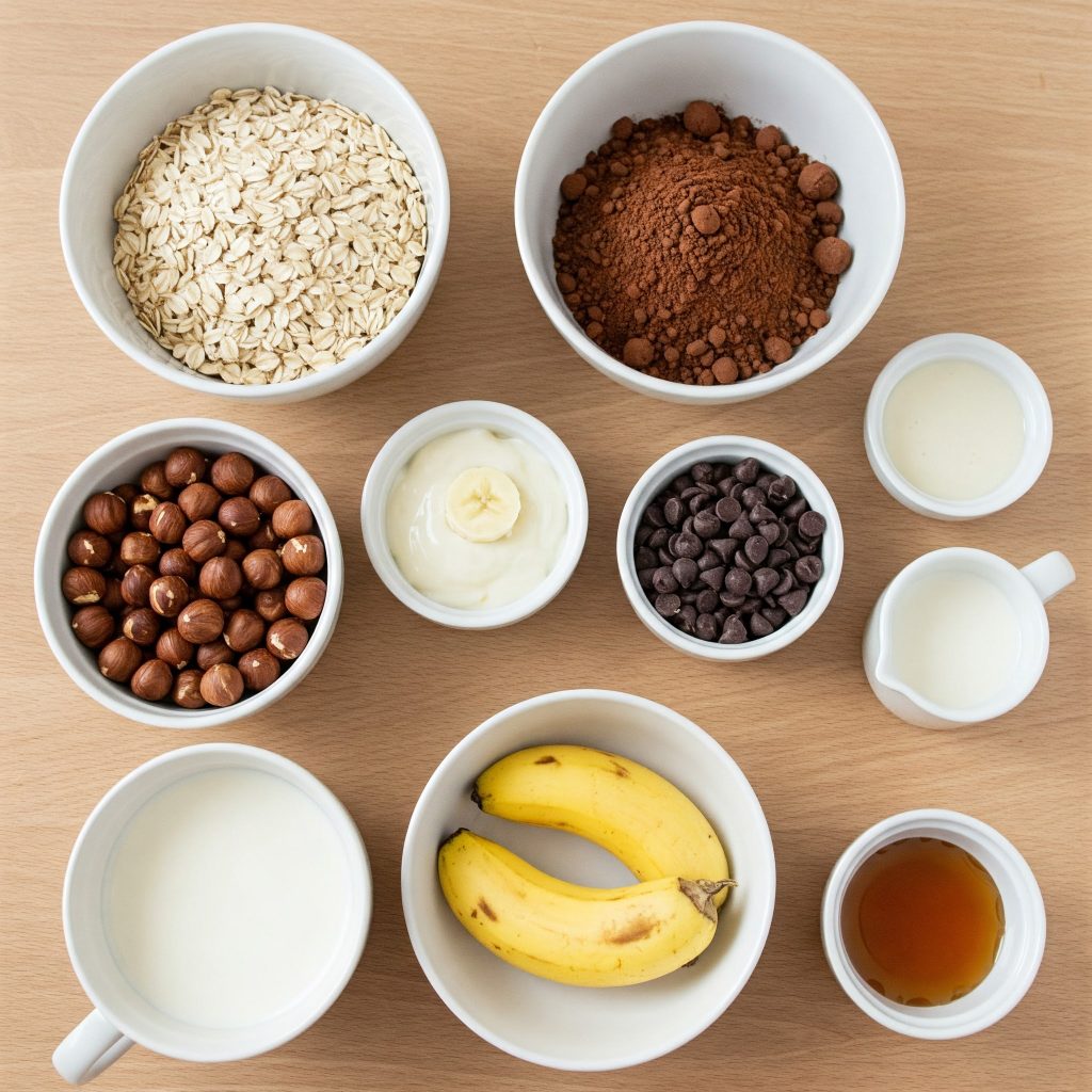 Ingredients for protein muesli tastyfry.in