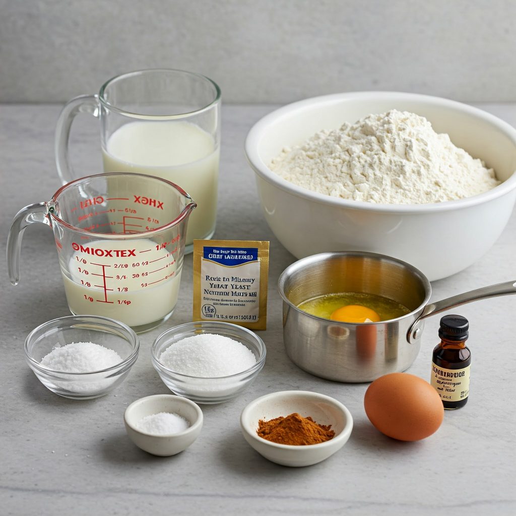 ingredient for cinnamon rolls tastyfry.in 2