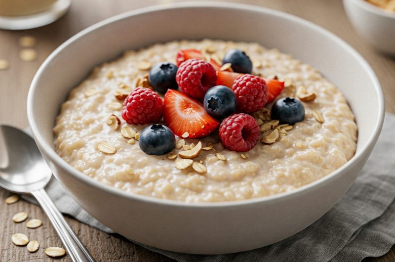 Oats Porridge at home