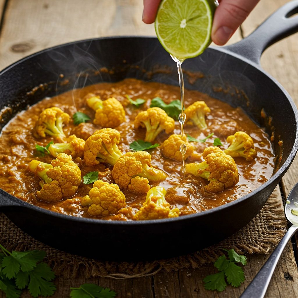 cauliflower curry tastyfry.in