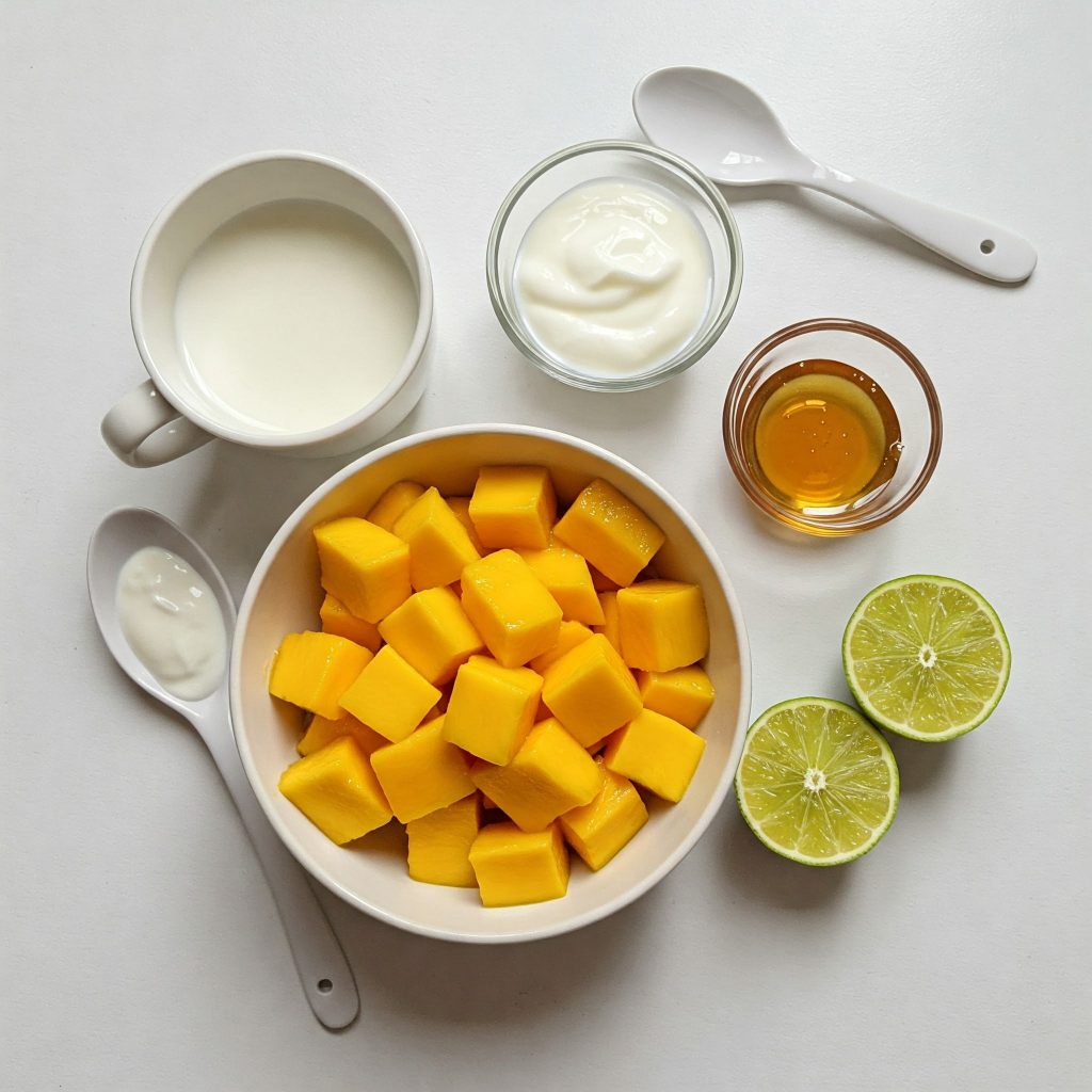 mango smoothies ingredients tastyfry.in