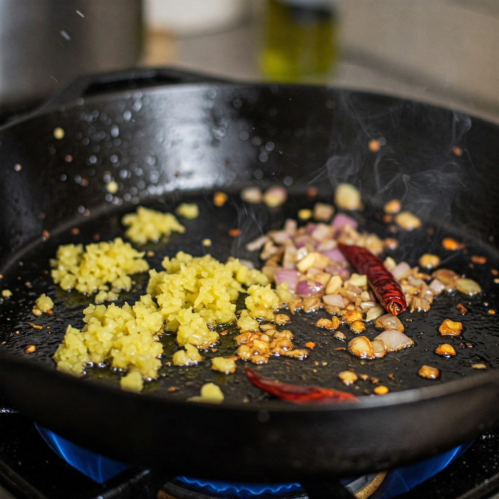 saute a aromatics tastyfry.in