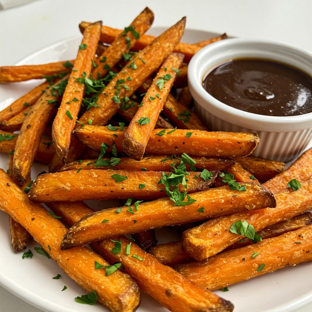 sweet potato fries with dip sauce tastyfry.in 2