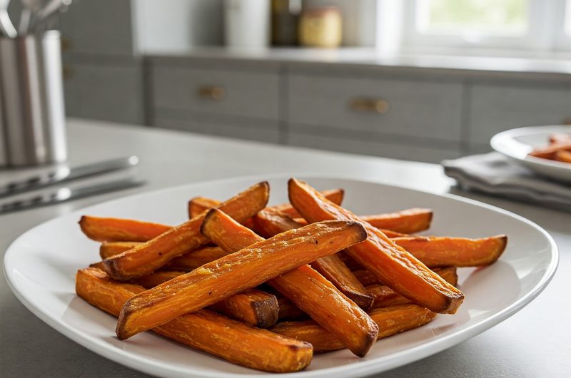 Easy and quick sweet potato fry recipe at home
