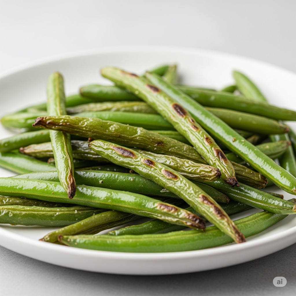 air fryer green beans recipe tasyfry.in