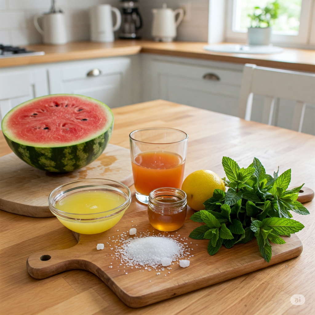 ingredient of watermelon juice tastyfry.in