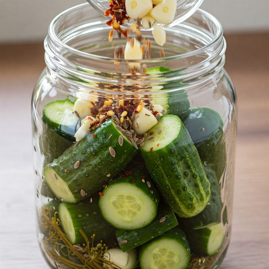 pack cucumber in jar tastyfry.in