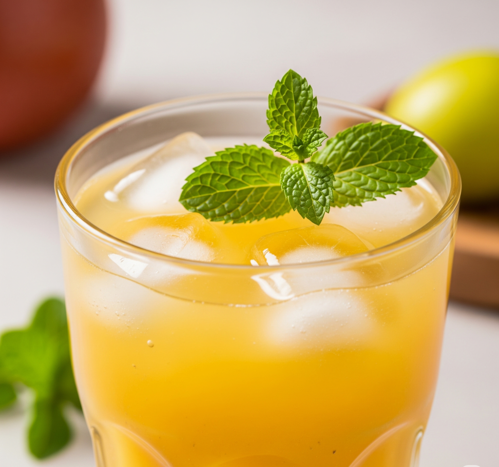 aam panna recipe in glass tastyfry.in