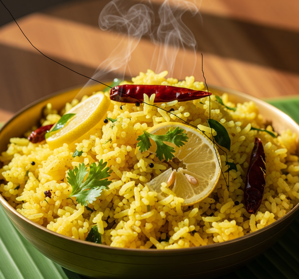 lemon rice recipe tastyfry.in