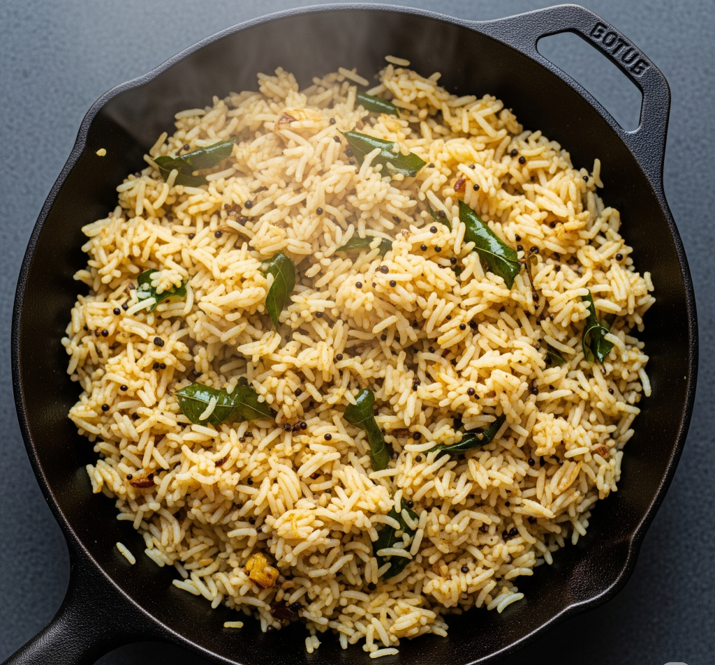 mix rice with tadka tastyfry.in
