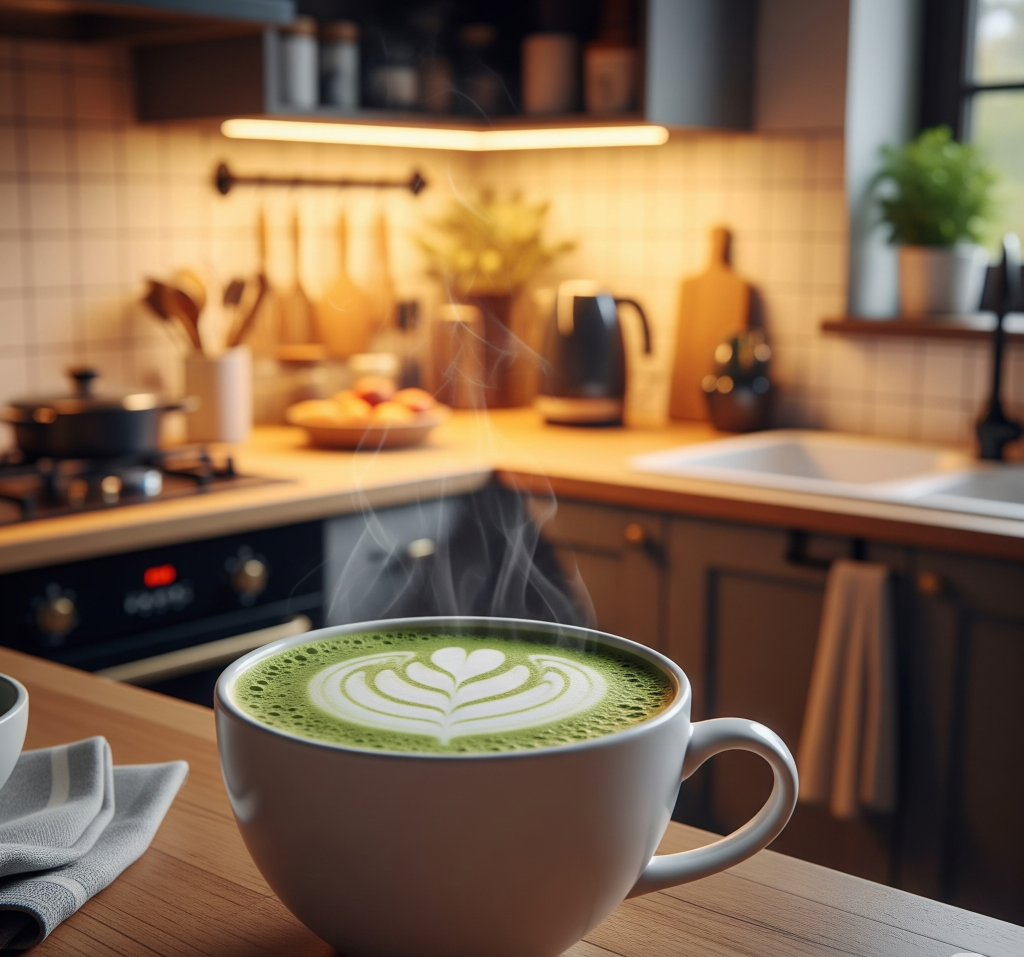 new matcha latte in ketchen tastyfry.in